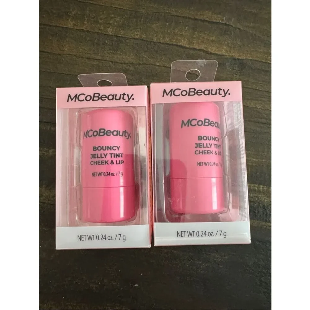 Bouncy Jelly Tint Cheek & Lip - Pink Red Pop color x 2